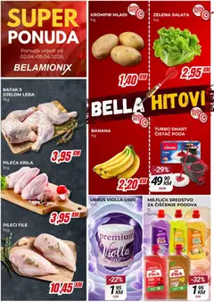 Pregled letka Belamionix super ponuda trgovine Belamionix vrijedi od 02.04.2026