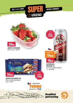 Náhled nabídky: Terno Super víkend platný od 30.01.2026