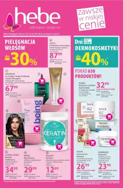Pogląd gazetki "Hebe gazetka" ze sklepu Hebe ważnej od 19.03.2026
