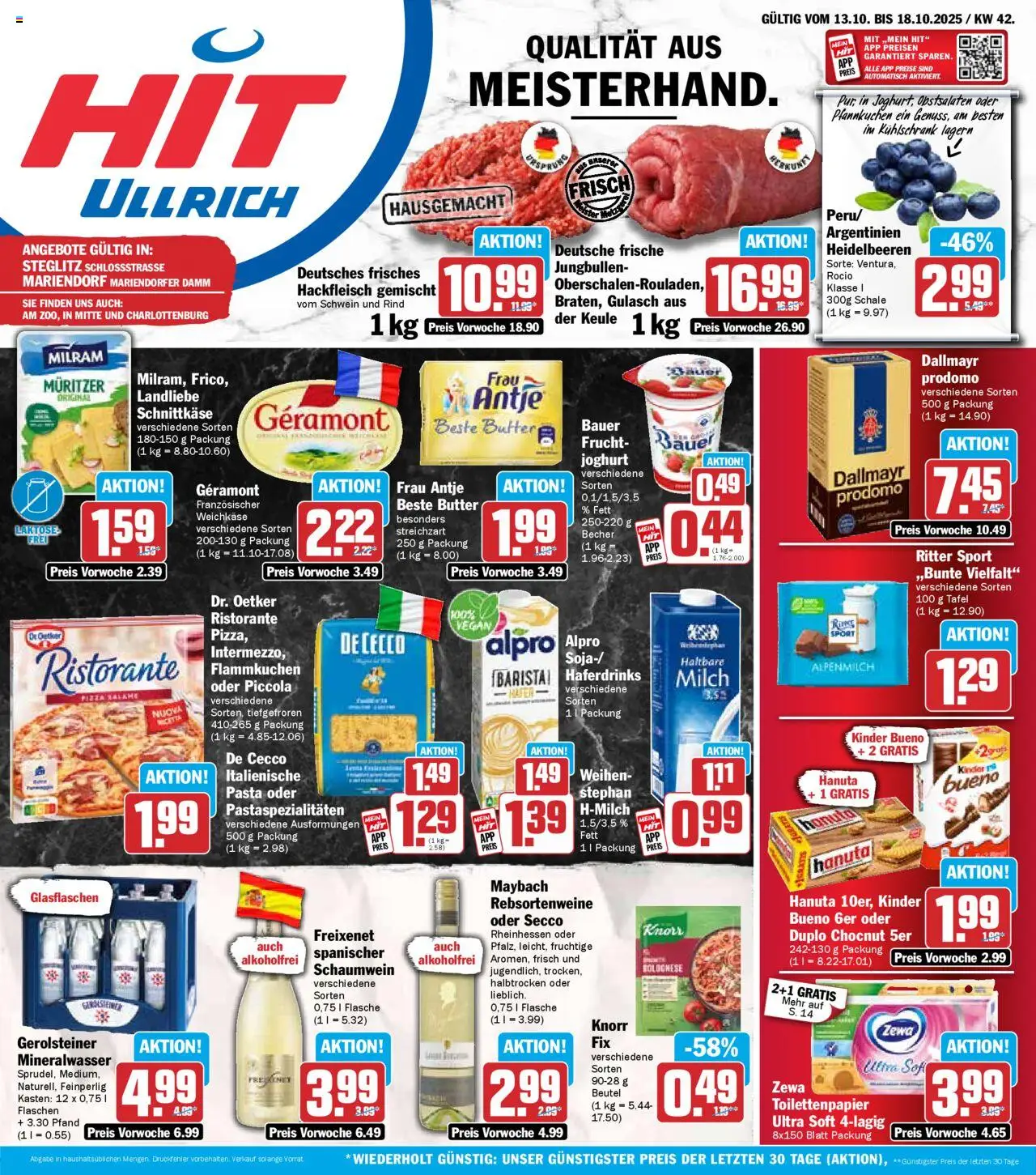 HIT Prospekt ab 13.10.2025 nächste Woche > Prospekt