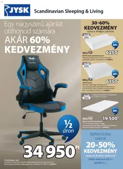 JYSK - JYSK akciós újság megtekintése, amely érvényes 2026.03.25.-től