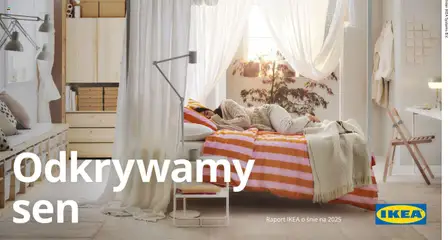Pogląd gazetki "Odkrywamy sen" ze sklepu IKEA ważnej od 01.01.2025