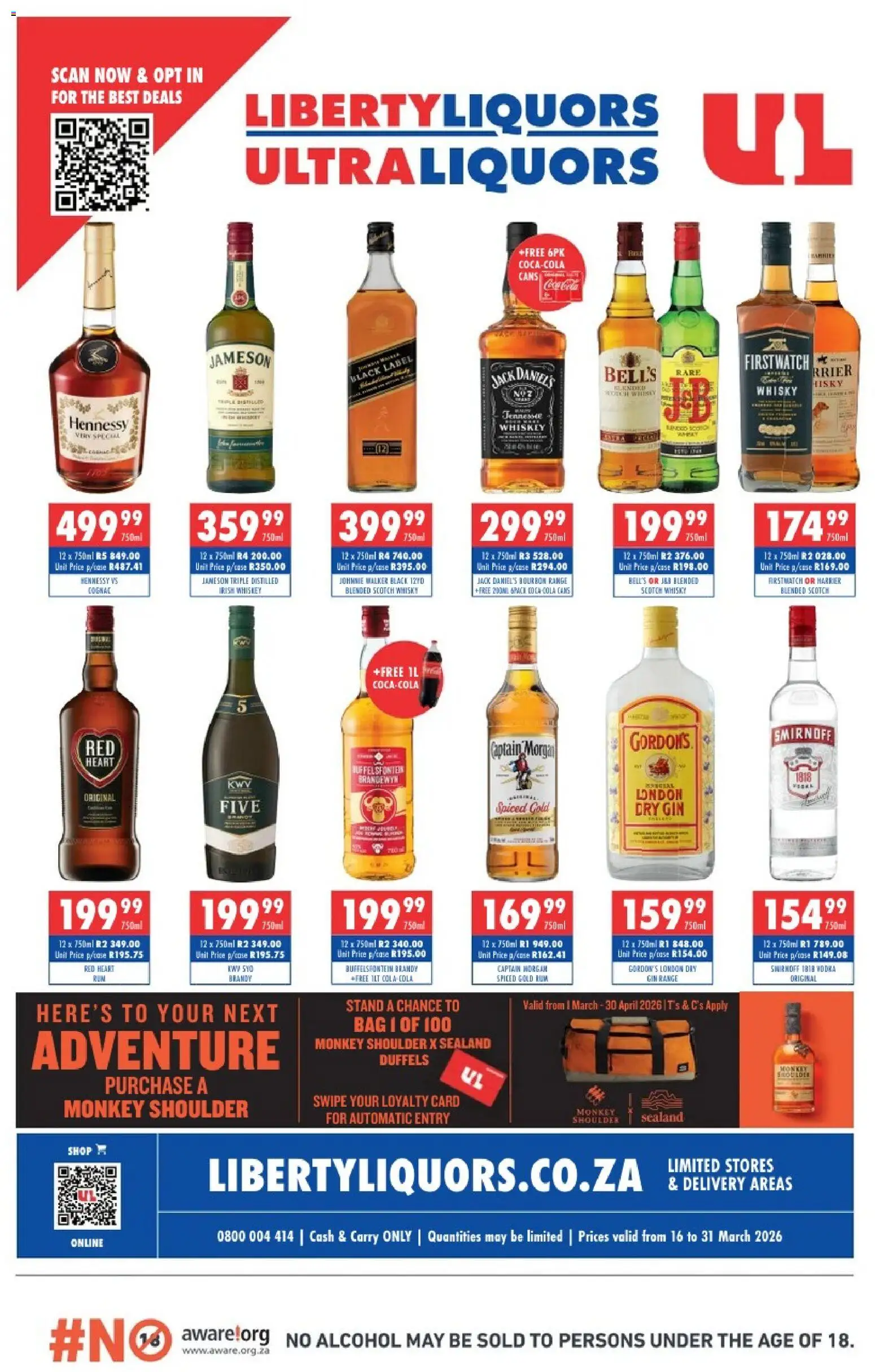 Preview of Ultra Liquors flyer valid from 16/03/2026
