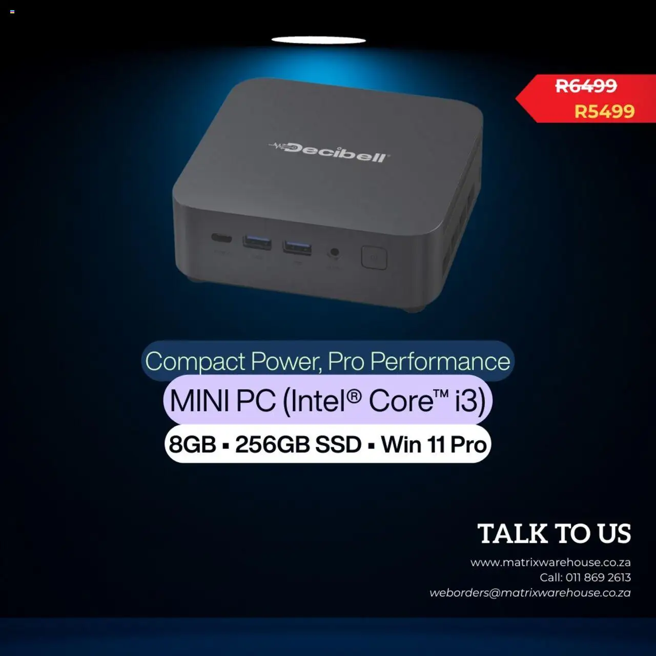 Matrix Warehouse Performance That Fits Anywhere! from from Wednesday 17/09/2025 > Promotions