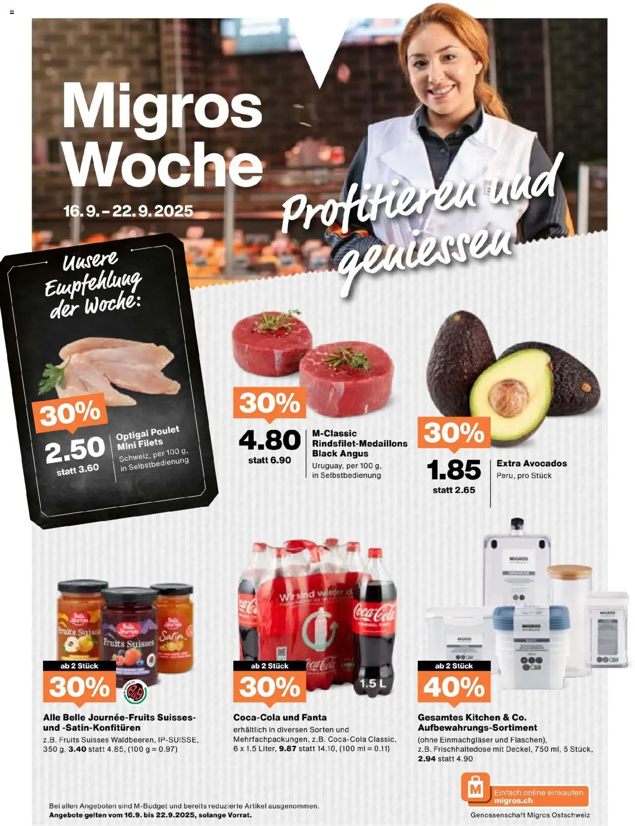 Migros Aktionen ab 16.09.2025 - Seitennummer 1