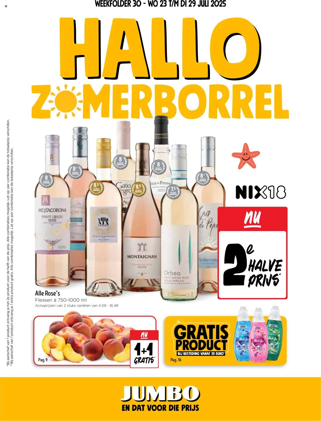 Jumbo shop Folder week 30 geldig vanaf 23-07-2025 - Paginanummer 1