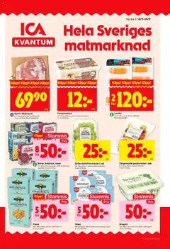 Förhandsgranska reklamblad Höganäs från butik ICA Kvantum gäller från 08/09/2025