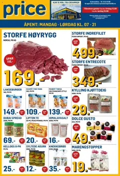 Forhåndsvis Kundeavis fra butikk Price Lagerbutikk gyldig fra 15/08/2025