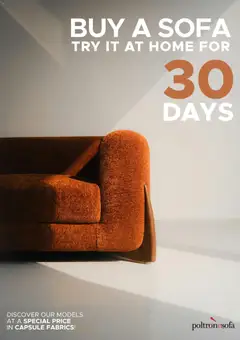 Προεπισκόπηση φυλλαδίου Poltrone Sofà φυλλαδιο από το κατάστημα Poltrone Sofà σε ισχύ από 13/04/2026