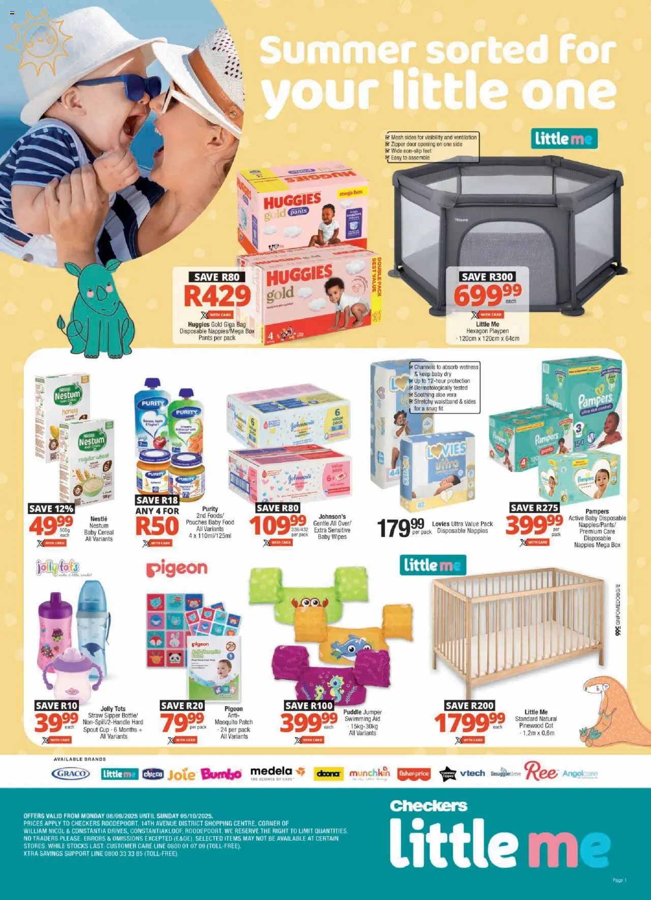 Checkers Gauteng - Little Me September Promotion 08/09 - 05/10/2025 >> Catalogue
