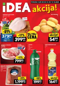 Pregled Idea kataloga - važi od 09.10.2025