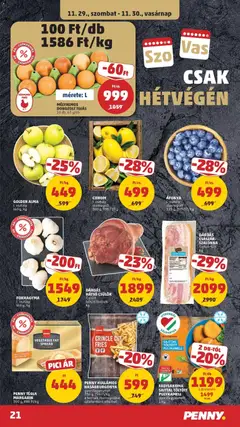 PENNY - Akciós újság PENNY megtekintése, amely érvényes 2025.11.27.-től | Oldal: 21