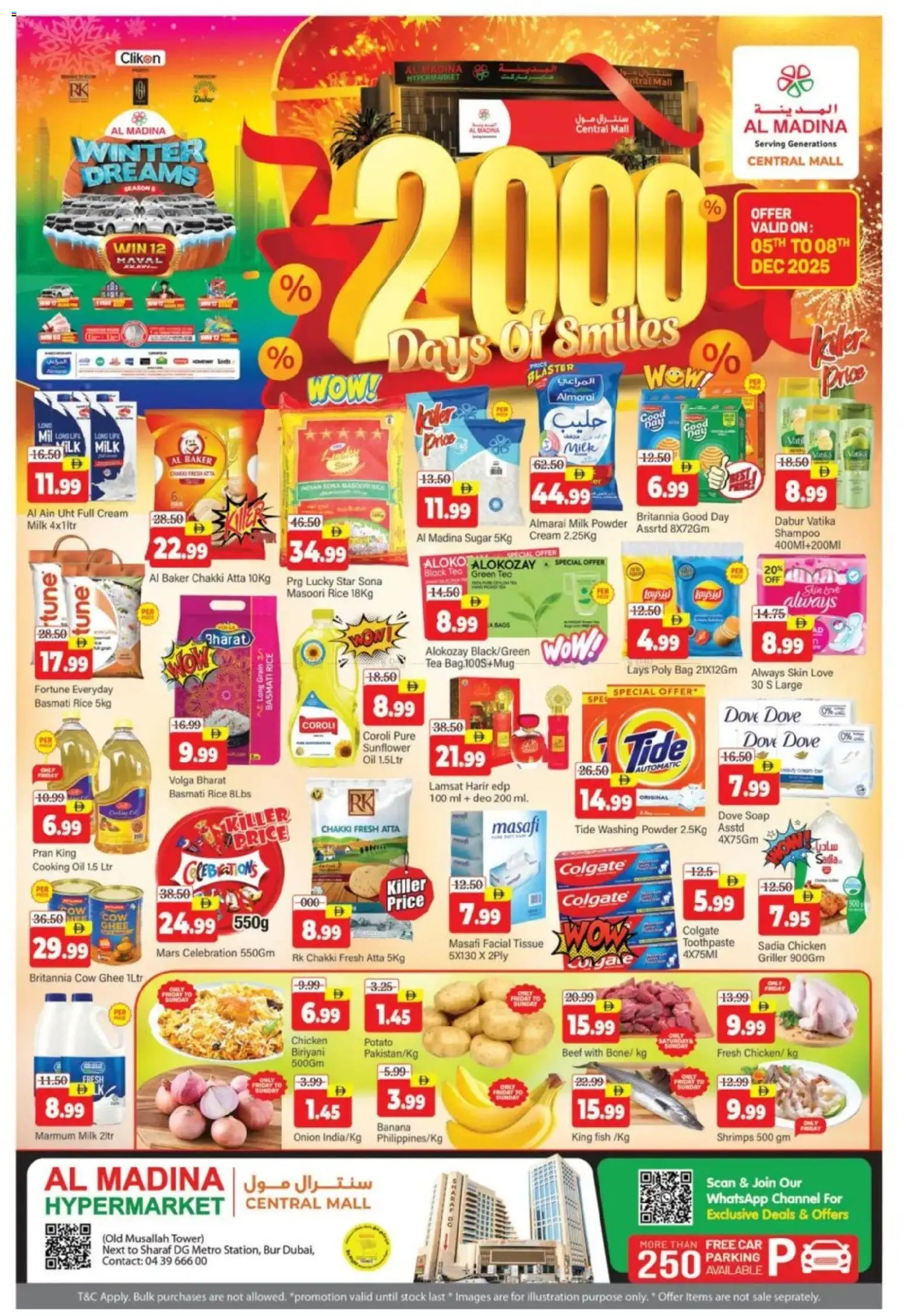 Preview of the catalogue Weekend Deals - Central Mall, Dubai of store Al Madina valid from 7 Dec, 2025