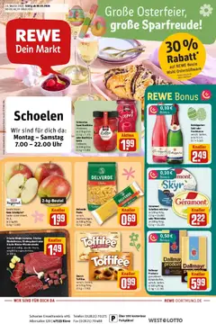 Vorschau von dem Prospekt des Geschäftes Rewe, gültig ab dem 30.03.2026