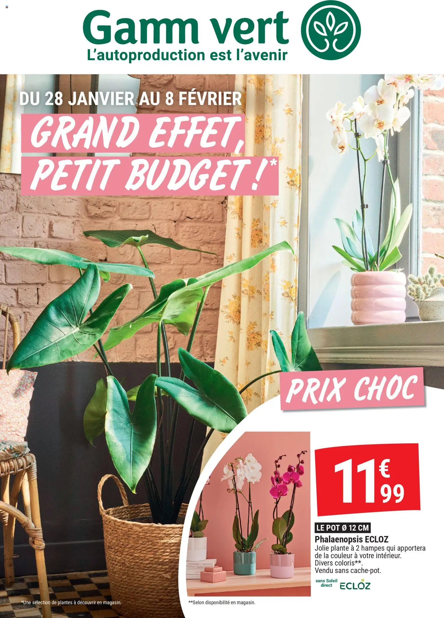 Prévisualisation de Catalogue du magasin Gamm vert formulaire valide 28/01/2026 - Parfum, Crème solaire, Crème