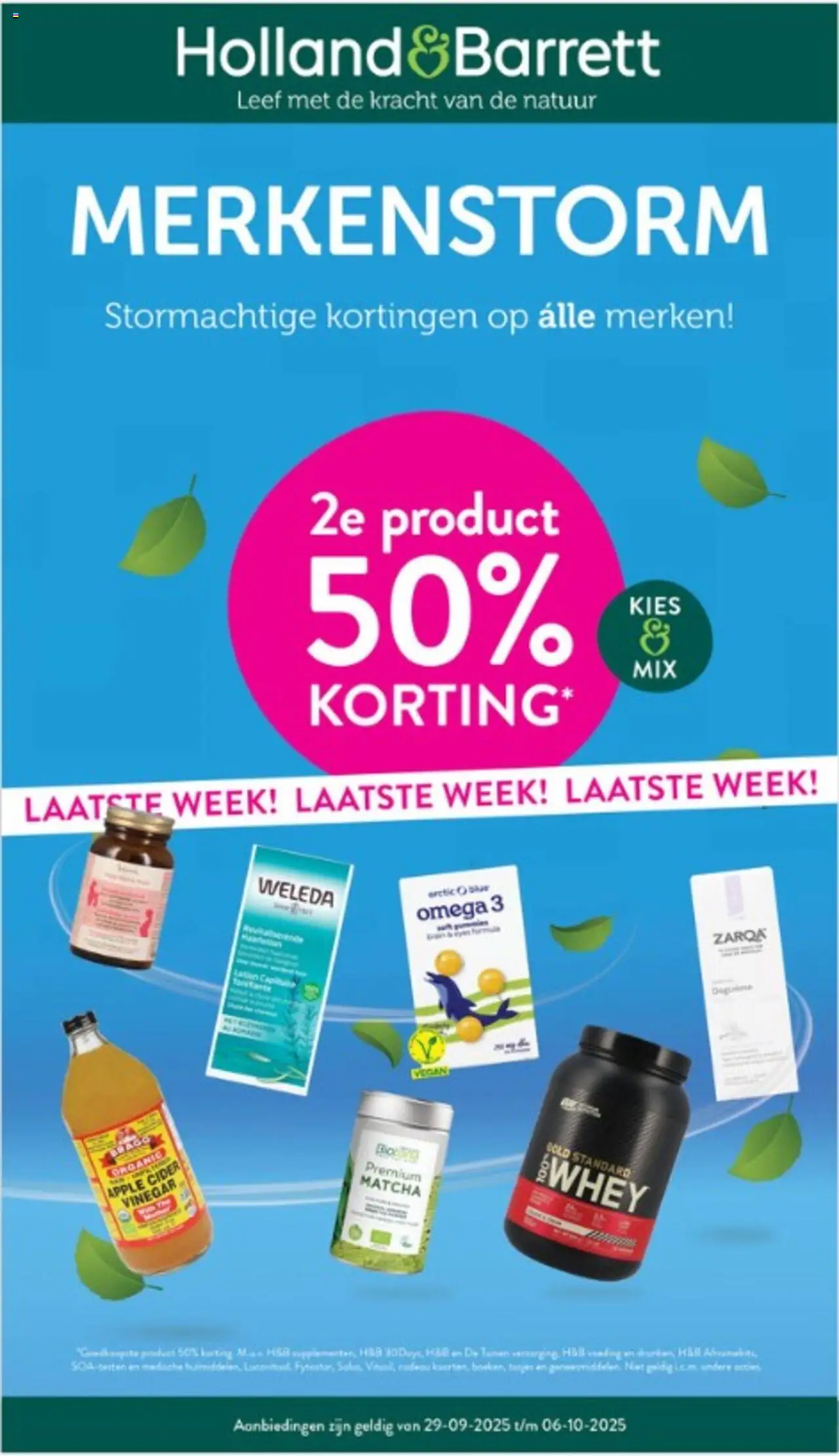 Holland & Barrett shop Folder geldig vanaf 29-09-2025 - Paginanummer 1