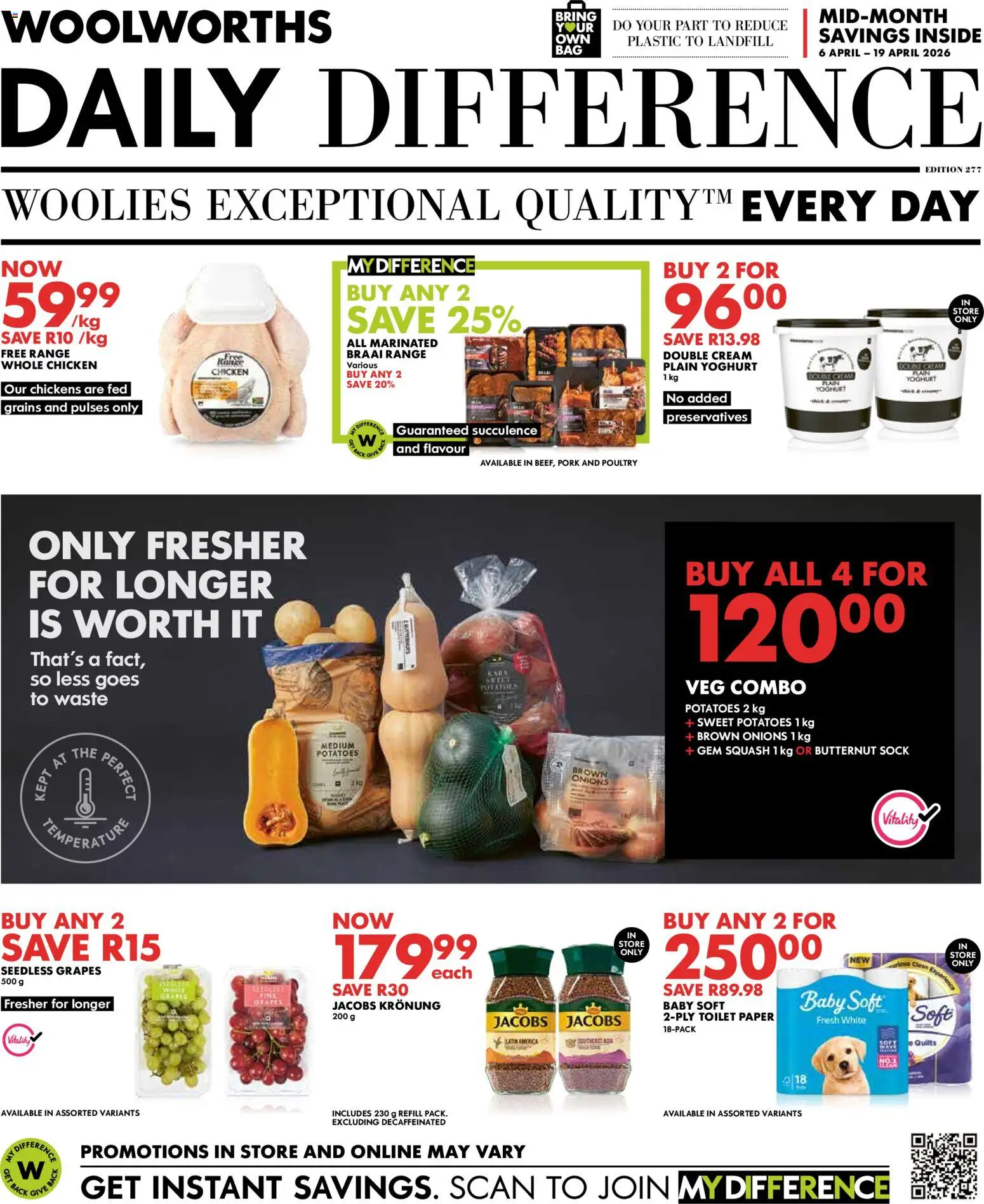 Preview of Woolworths flyer valid from 06/04/2026