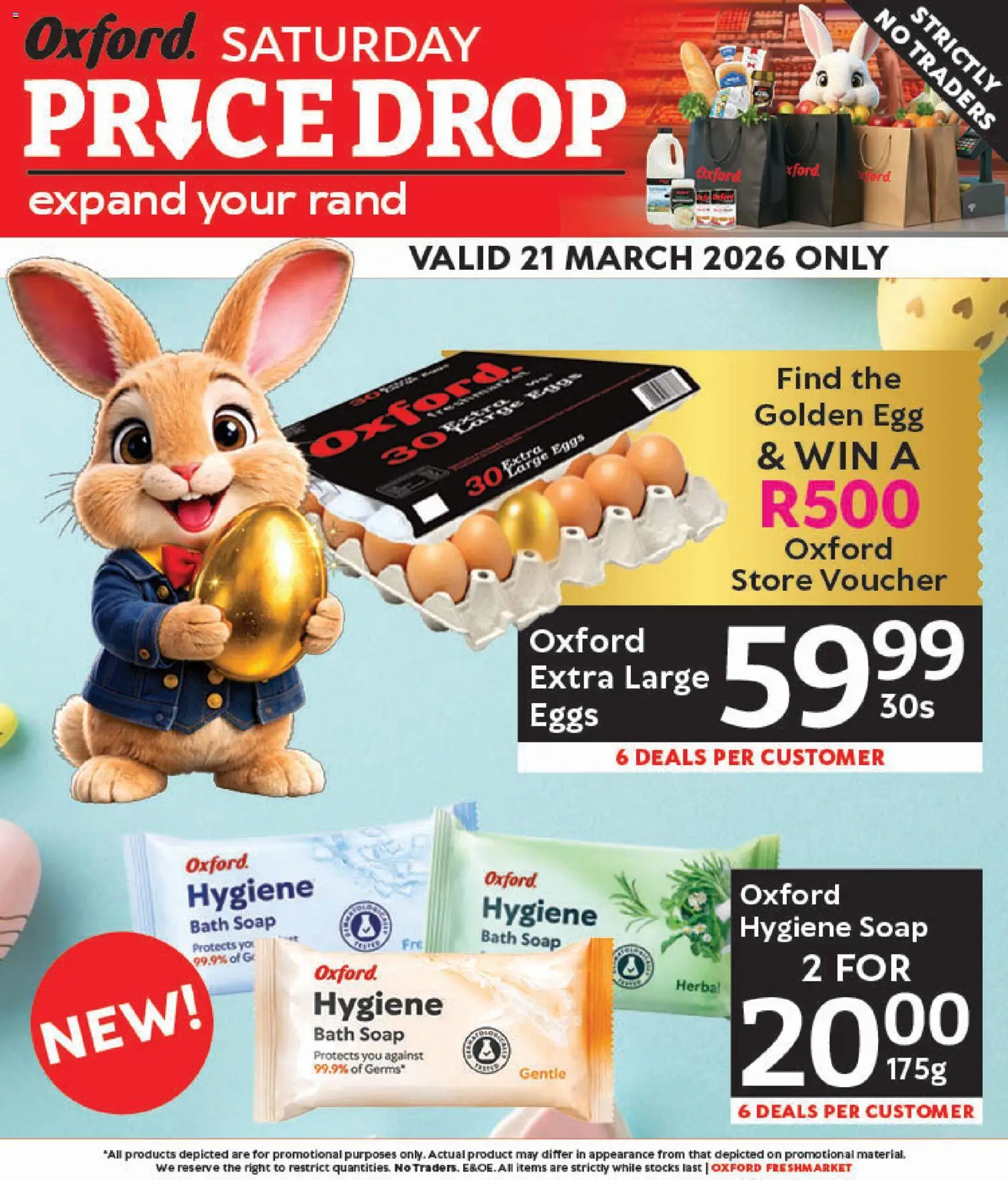 Preview of Oxford Freshmarket flyer valid from 21/03/2026