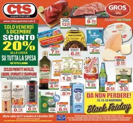 Anteprima dell'opuscolo Black Friday dal negozio CTS valido da 27/11/2025