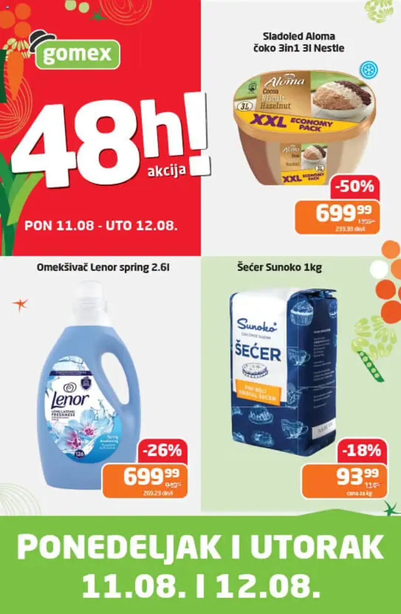 Gomex katalog važi od 11.08.2025 - stranica 1