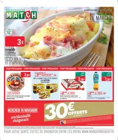 Prévisualisation de Catalogue du magasin Match Supermarché formulaire valide 18/11/2025