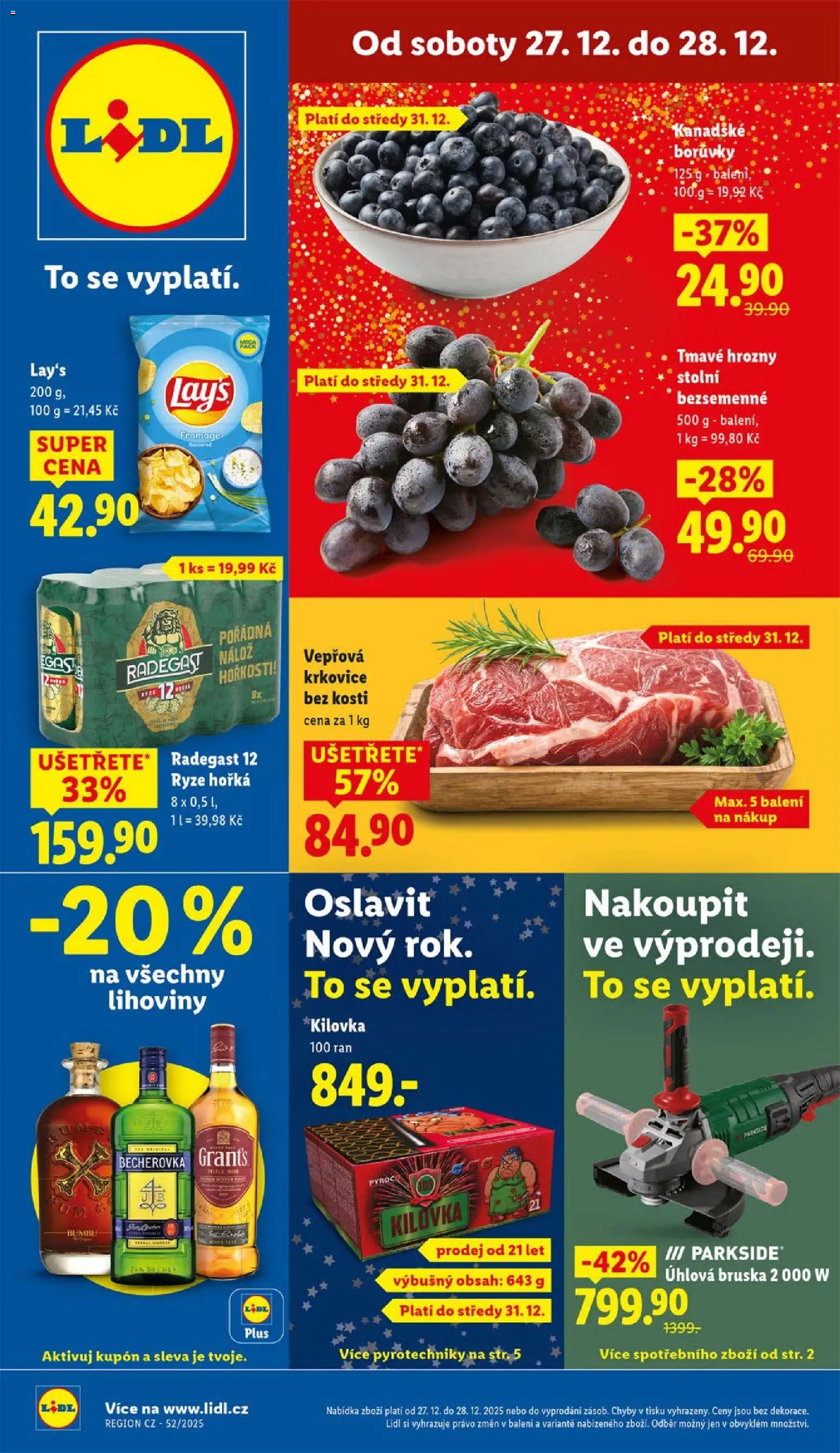 Náhled nabídky: Lidl Leták platný od 27.12.2025