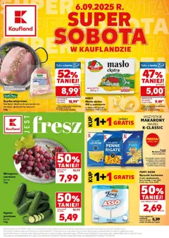 Pogląd gazetki "Super Sobota" ze sklepu Kaufland ważnej od 06.09.2025