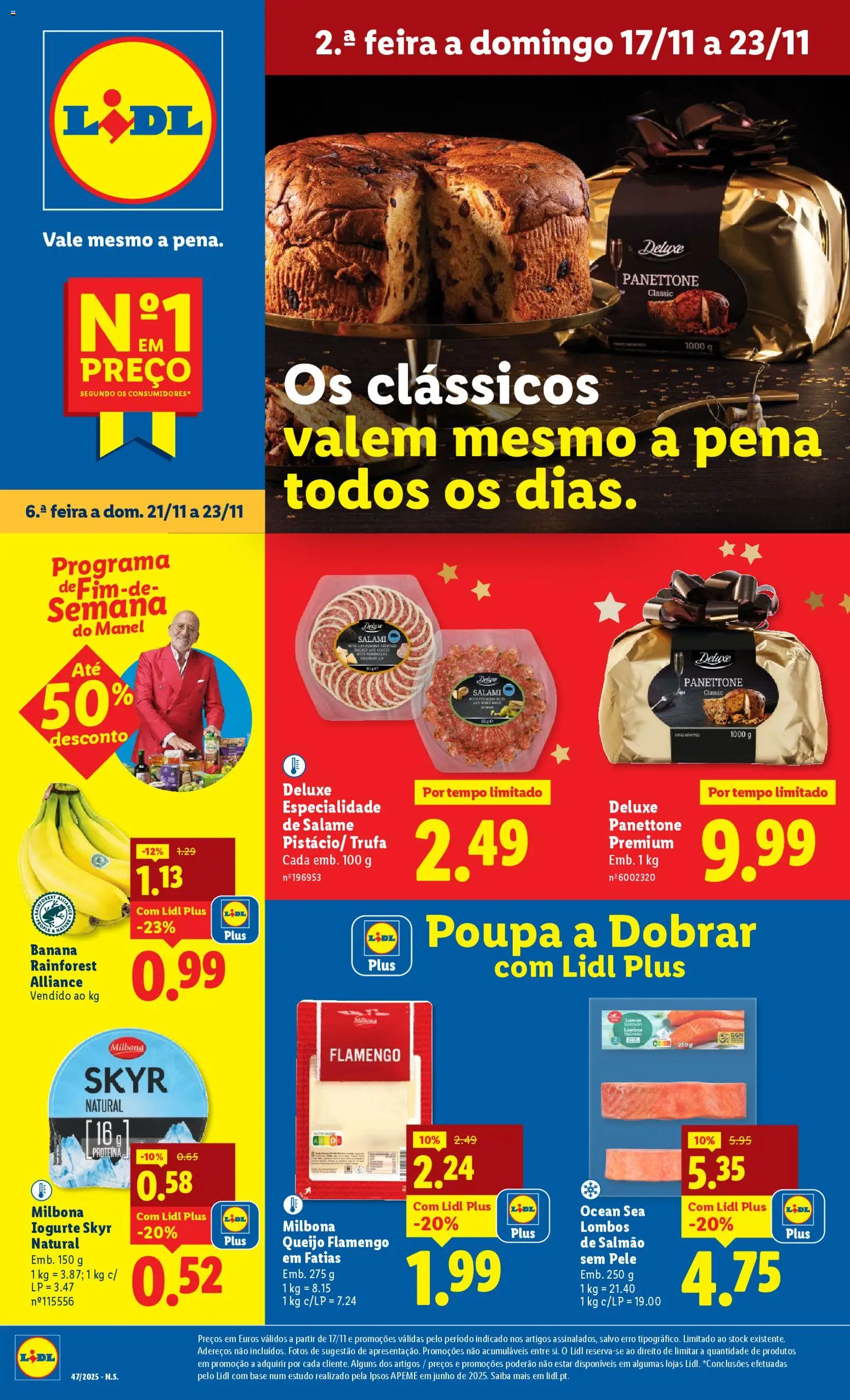 Pré-visualização do folheto da loja Lidl válida a partir de 17/11/2025