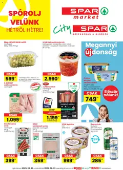 Spar Market - Akciós újság Spar Market megtekintése, amely érvényes 2025.08.21.-től