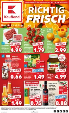 Vorschau von dem Prospekt des Geschäftes Kaufland, gültig ab dem 15.01.2026
