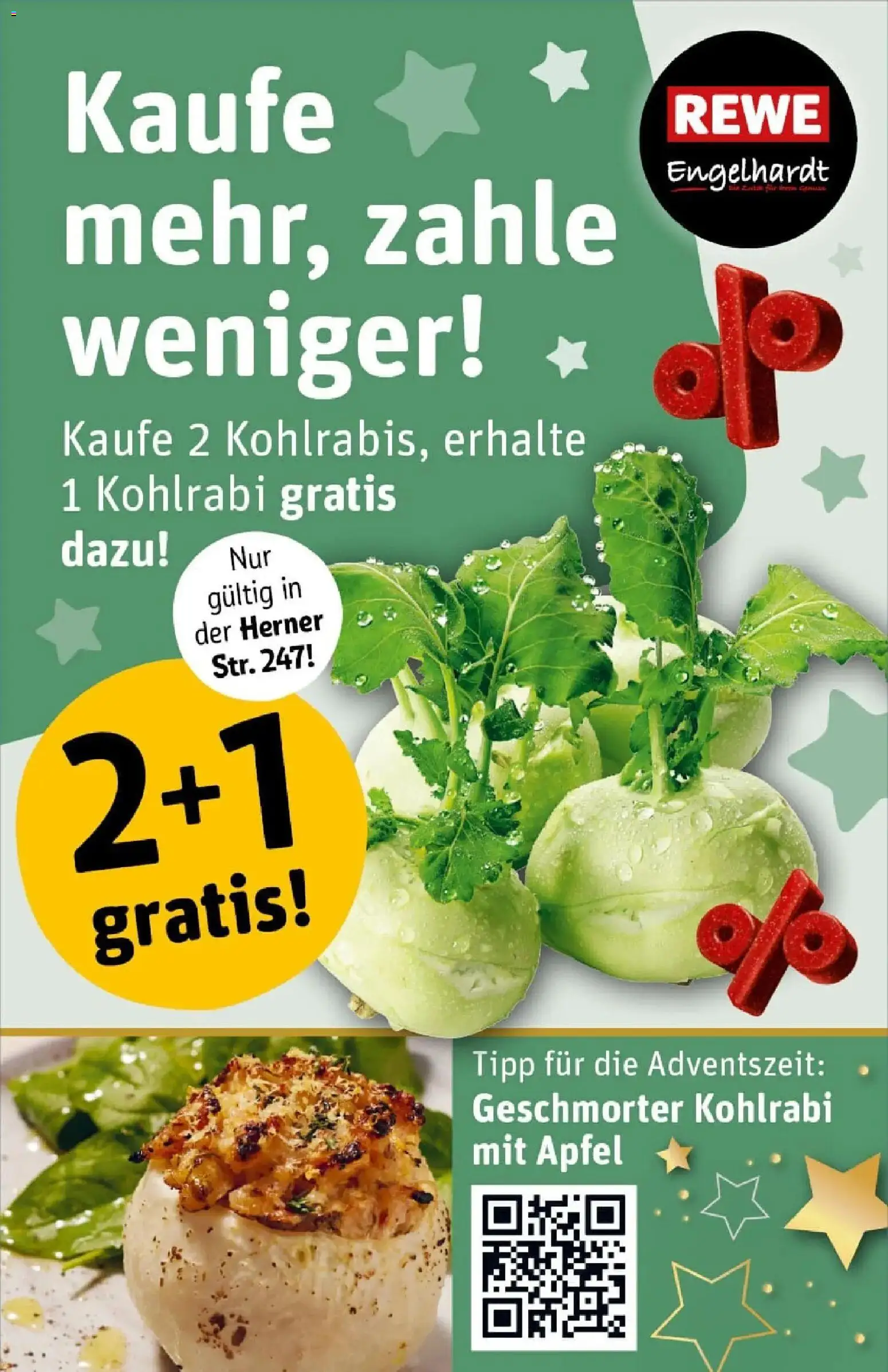 Vorschau von dem Prospekt des Geschäftes Rewe, gültig ab dem 15.12.2025