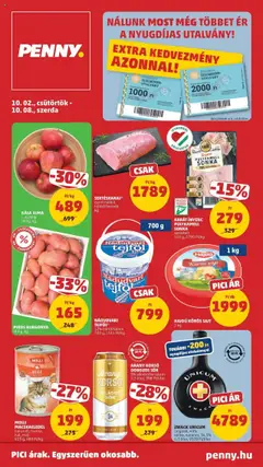 PENNY - Akciós újság PENNY megtekintése, amely érvényes 2025.10.02.-től