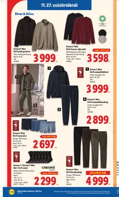 Lidl - Akciós újság Lidl megtekintése, amely érvényes 2025.11.27.-től | Oldal: 34