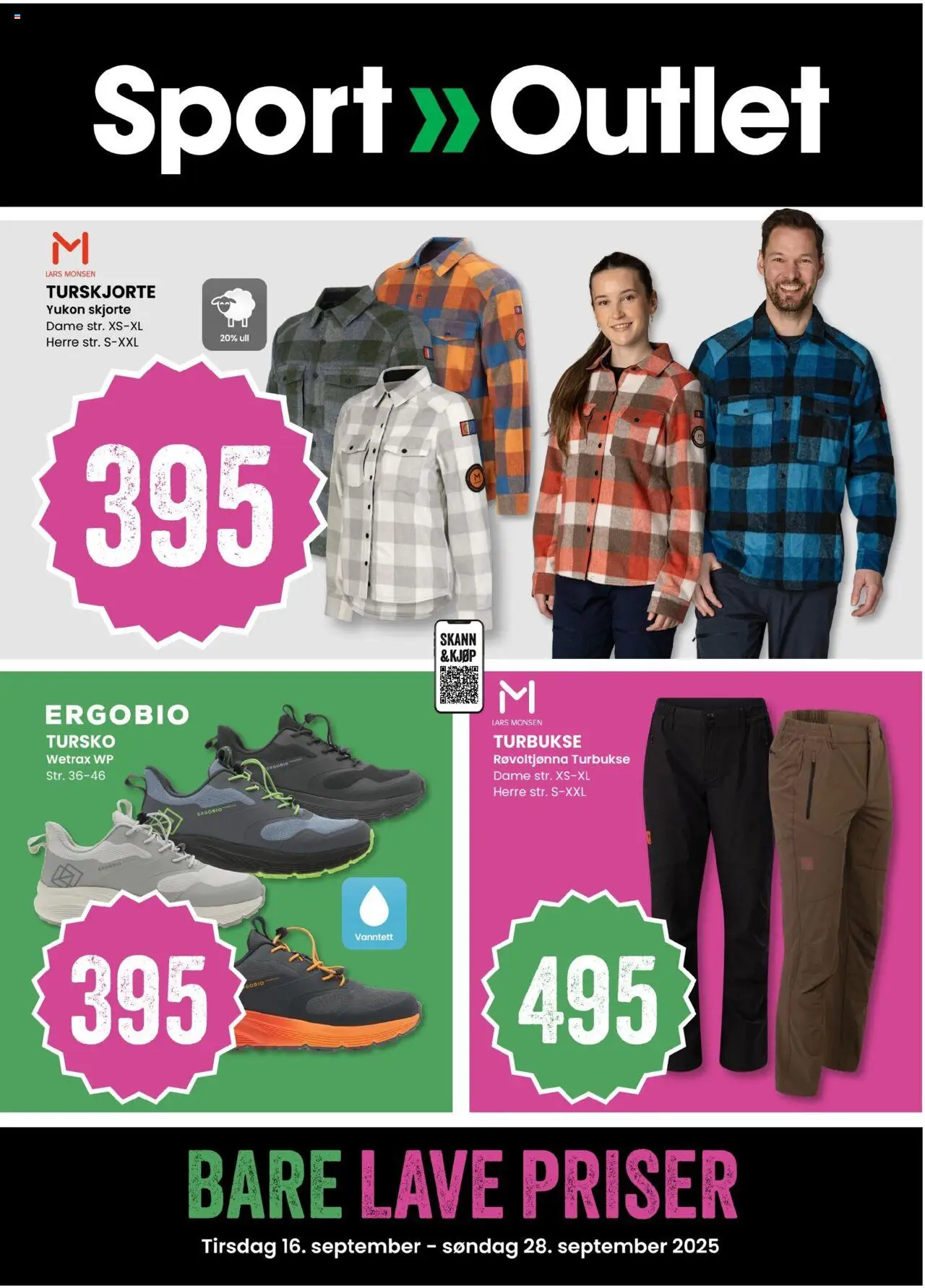 Kundeavis Sport Outlet gyldig fra 16/09/2025 - Sidenummer 1