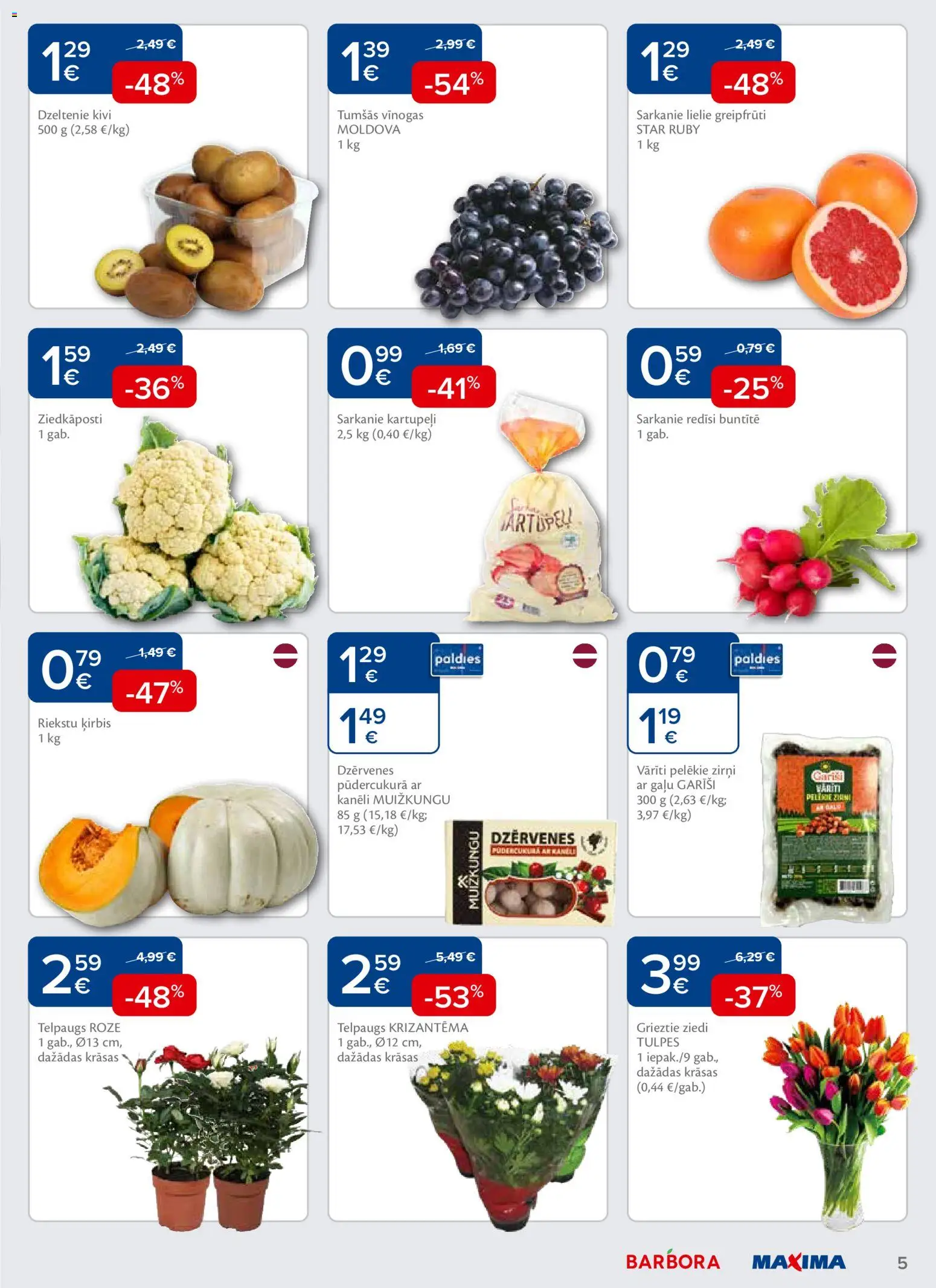 Skatīt Maxima akciju bukletu, derīgs no 2026.01.06