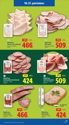 Lidl - Akciós újság Lidl megtekintése, amely érvényes 2025.10.30.-től | Oldal: 27