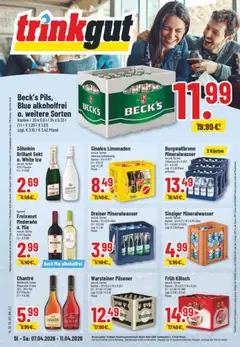 Vorschau von dem Prospekt des Geschäftes Trinkgut, gültig ab dem 07.04.2026