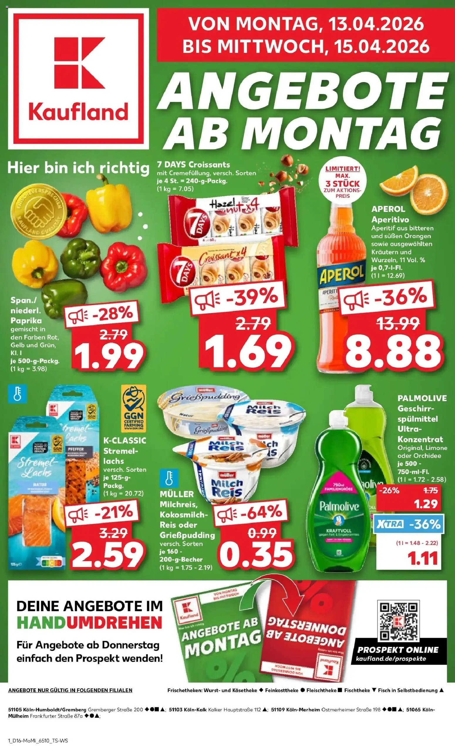 Vorschau von dem Prospekt des Geschäftes Kaufland, gültig ab dem 13.04.2026