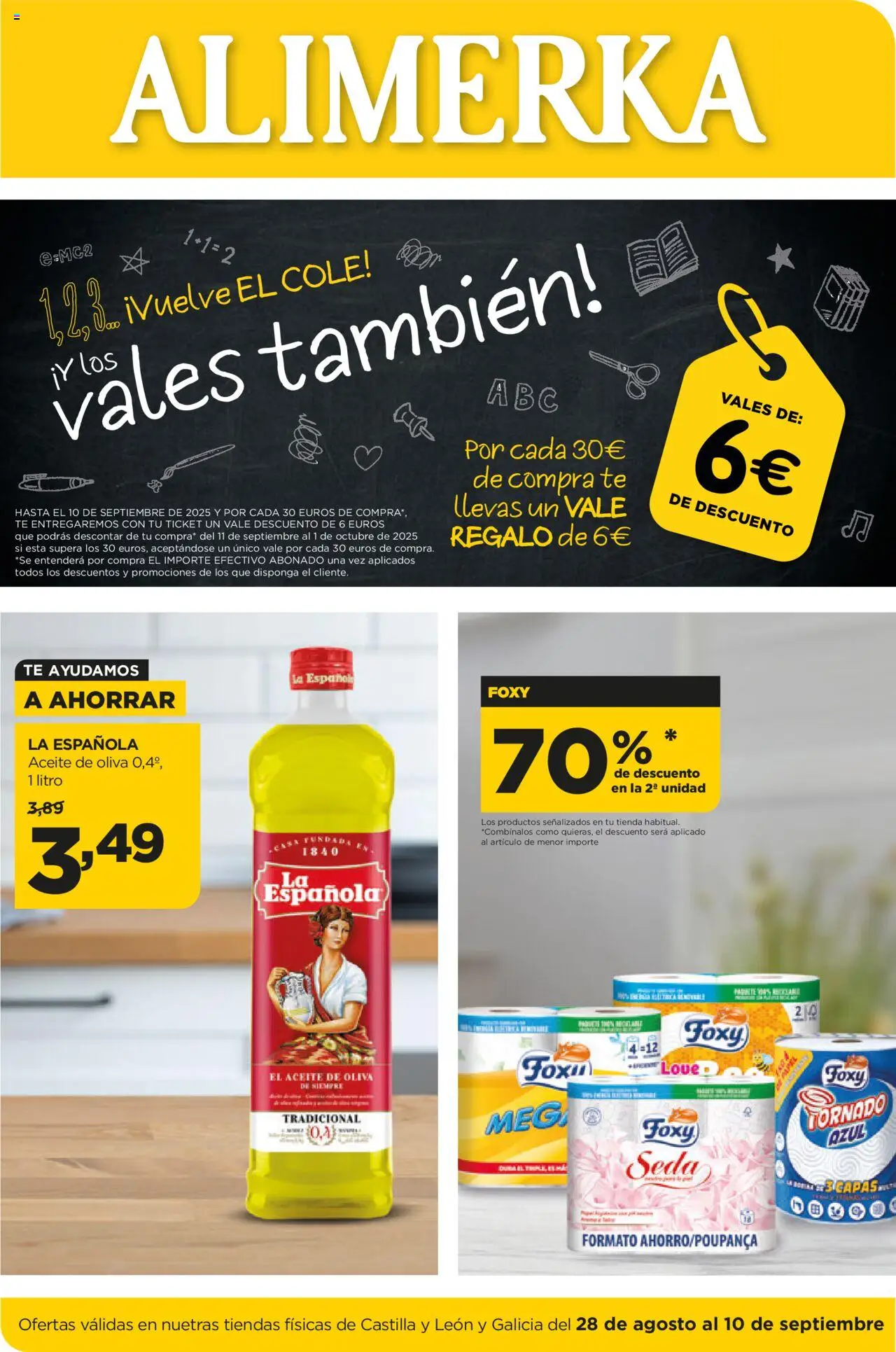 Alimerka Ofertas Castilla y León >> 28/08 - 10/09/2025 (catálogo)
