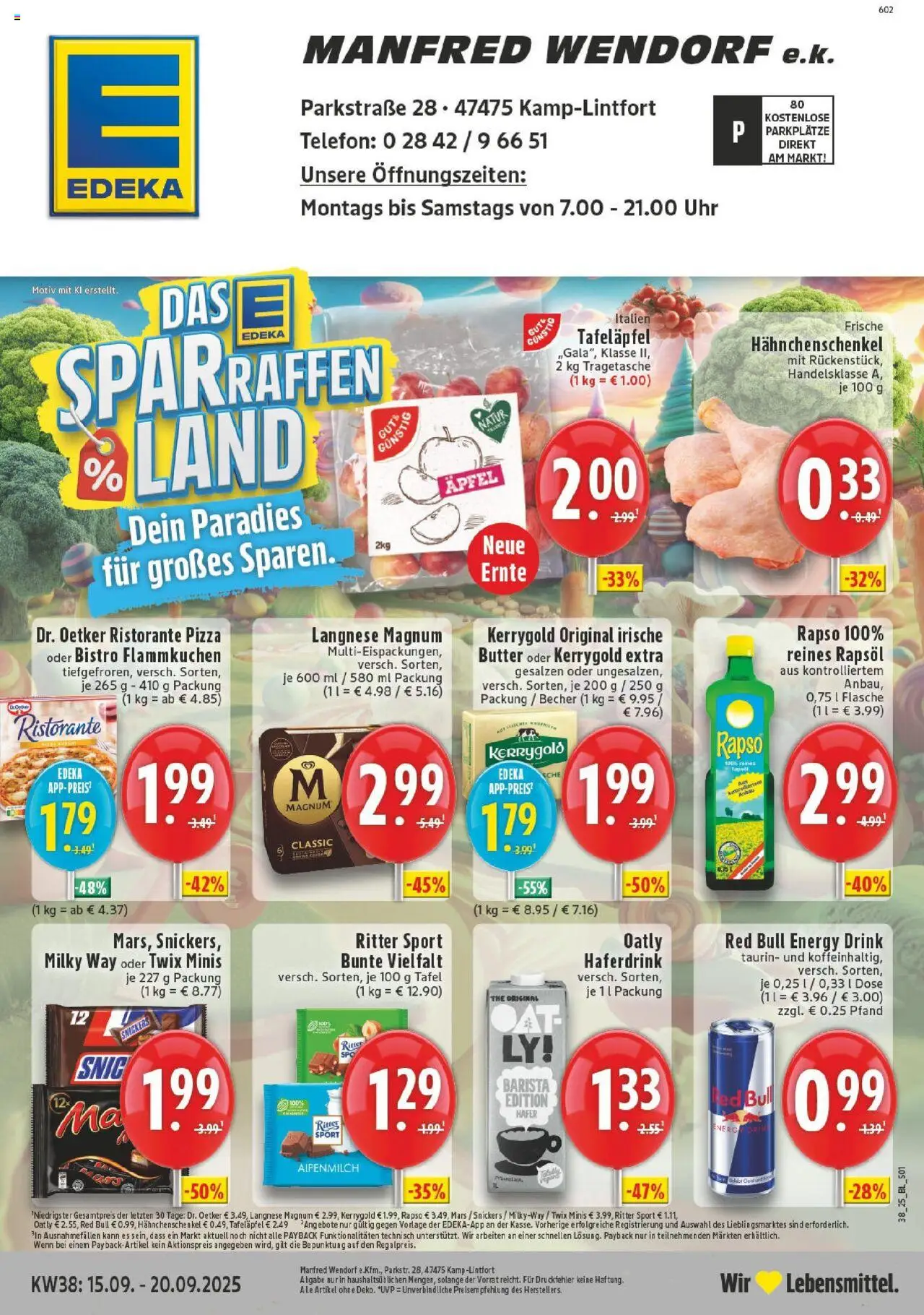 EDEKA Prospekt ab 14.09.2025 - Prospekt Kamp-Lintfort Online