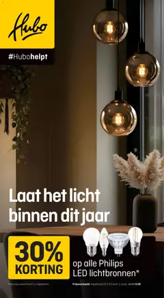 Voorbeeld van Folder van winkel Hubo geldig vanaf 29-12-2025