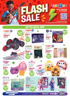 Preview of Toys R Us flyer valid from 15/09/2025