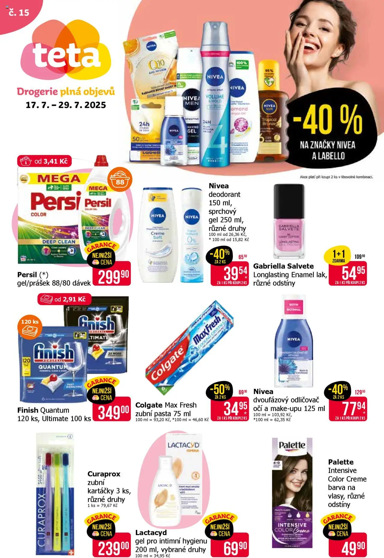  TETA Drogerie leták (17.07.2025) >> Leták na příští týden