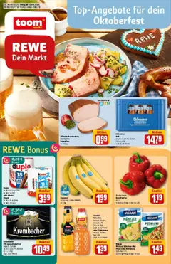 Vorschau von dem Prospekt des Geschäftes Rewe, gültig ab dem 14.09.2025