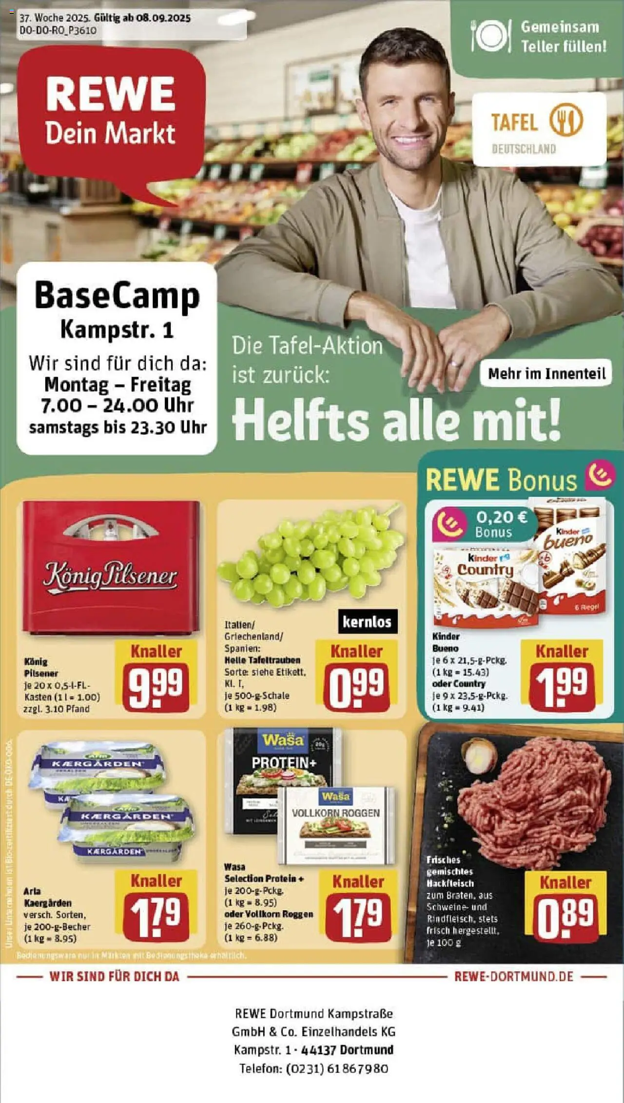 REWE Prospekt ab 07.09.2025 nächste Woche - Prospekt Dortmund	