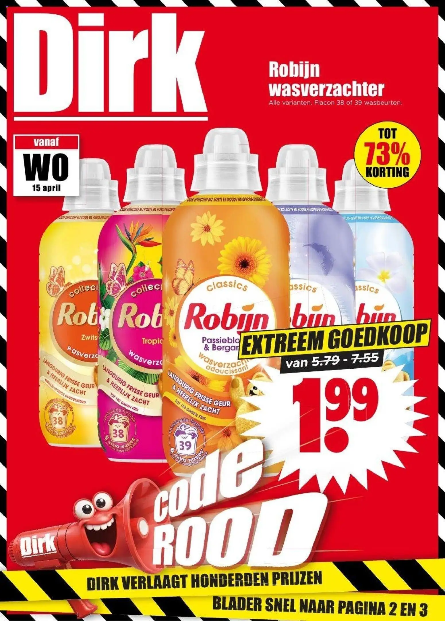 Voorbeeld van Dirk Folder / Publicité van winkel Dirk geldig vanaf 15/04/2026