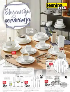 Pregled letka Lesnina XXXL: Elegancija serviranja oprema za doma katalog do 26.03.2026 trgovine Lesnina vrijedi od 23.02.2026