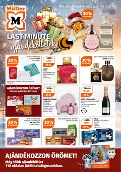Müller - Akciós újság Müller megtekintése, amely érvényes 2025.12.15.-től