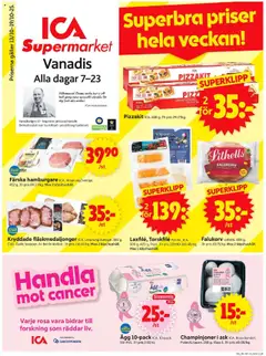 Förhandsgranska reklamblad Stockholm från butik ICA Supermarket gäller från 13/10/2025