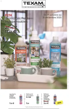 Prévisualisation de Les promos du moment du magasin Texam formulaire valide 01/10/2025